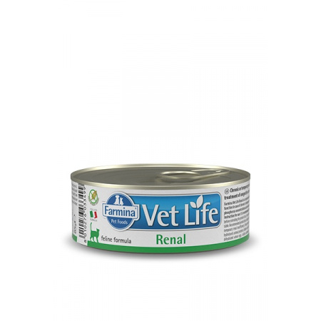 Farmina Vet Life cat Renal konzerva 85g  