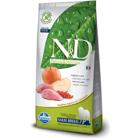 Farmina N&D dog PRIME (GF) adult medium & maxi, boar & apple 12 kg