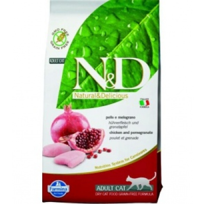 Farmina N&D cat GF PRIME adult chicken&pomegranate 
