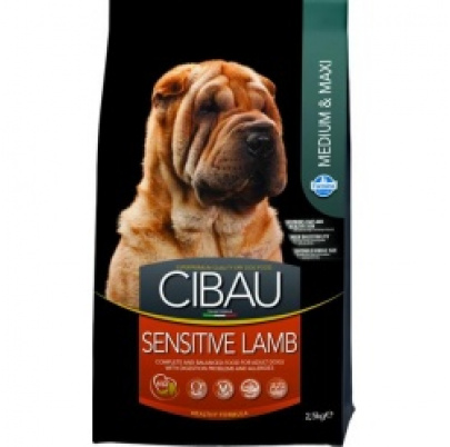 Farmina MO SP CIBAU dog adult sensitive lamb medium & maxi  