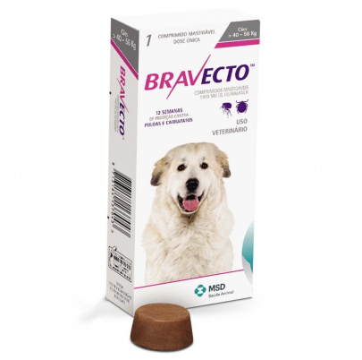 BRAVECTO-žuvacia tableta pre veľmi veľké psy (40-56 kg) 