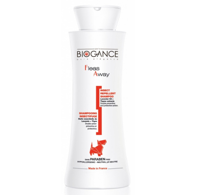  BIOGANCE Fleas Away Dog shampoo 250 ml 