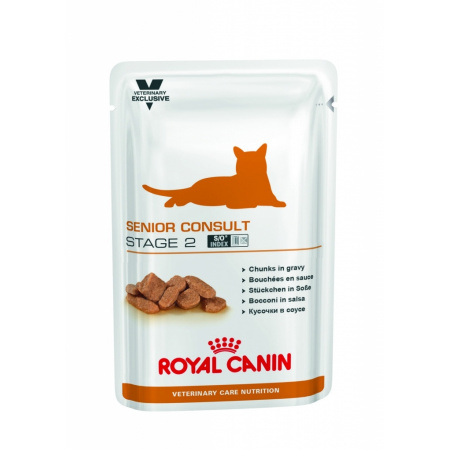Royal Canin VET Care CAT Wet Senior Consult Stage 2 12x100g 