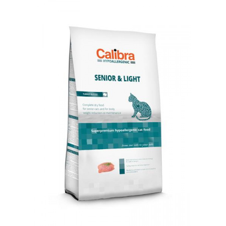 Calibra Cat LG HA Senior & Light Turkey 2 kg
