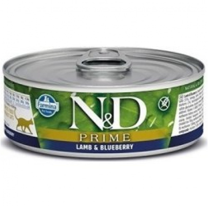 Farmina N&D cat PRIME Lamb & Blueberry konzerva 80 g