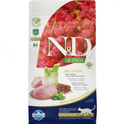 Farmina N&D cat GF QUINOA Digestion Lamb 1,5 kg