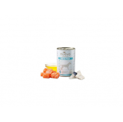 NUEVO dog Sensitive 100% Fish 375 g konzerva