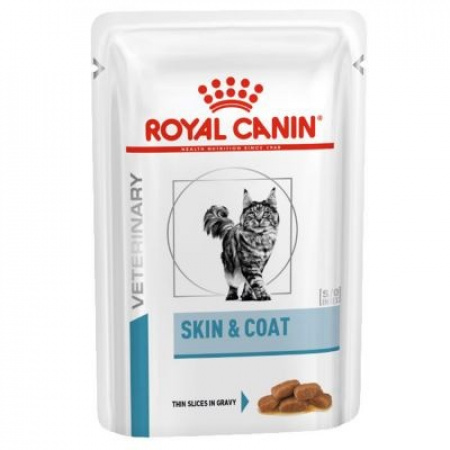 Royal Canin VET Care CAT Wet Skin & Coat 12x85g kapsička