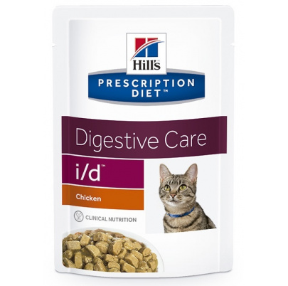 HILLS Diet Feline i/d KAPSIČKA Chicken NEW 12x85 g