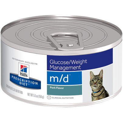 HILLS Diet Feline m/d liver KONZ 156 g 