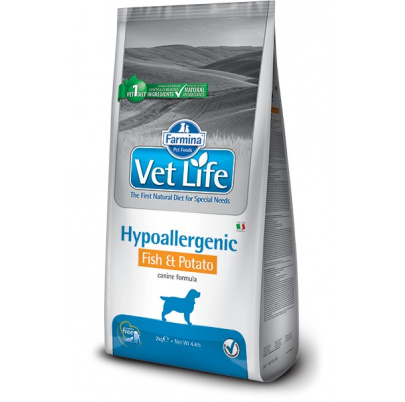 Farmina Vet Life dog Hypoallergenic fish & potato  